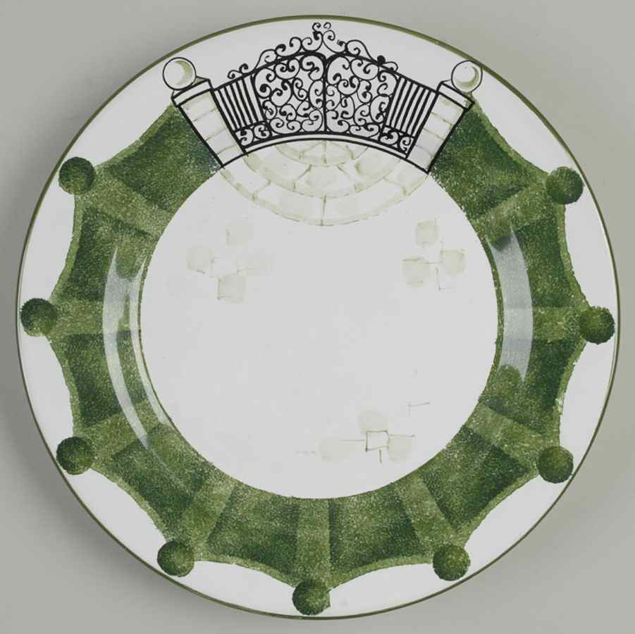 Cancello Salad Plate by Deruta (Italy)-1