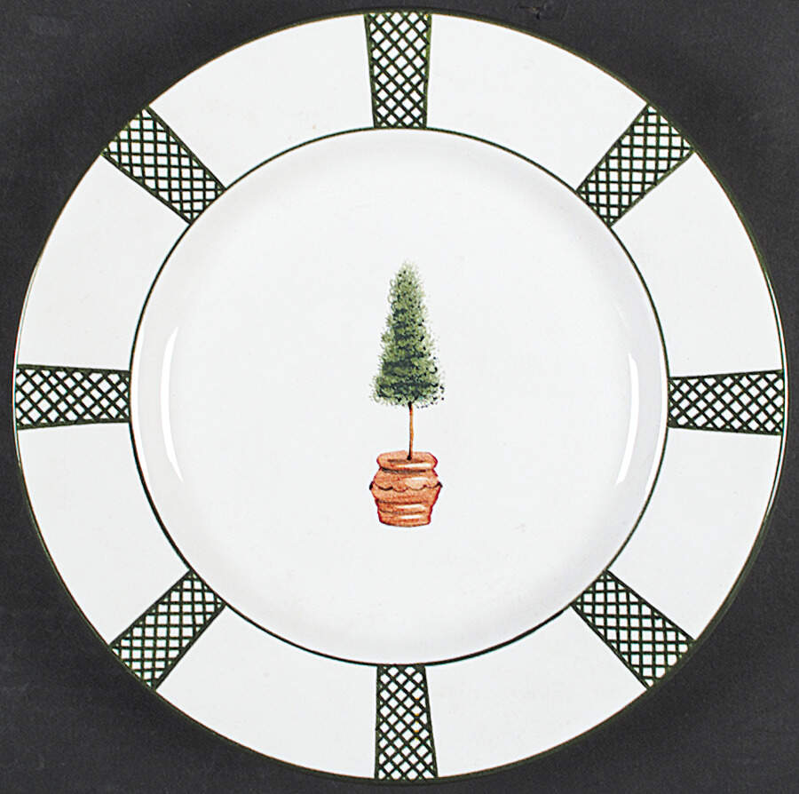 Giardino Dinner Plate by Deruta (Italy)-1