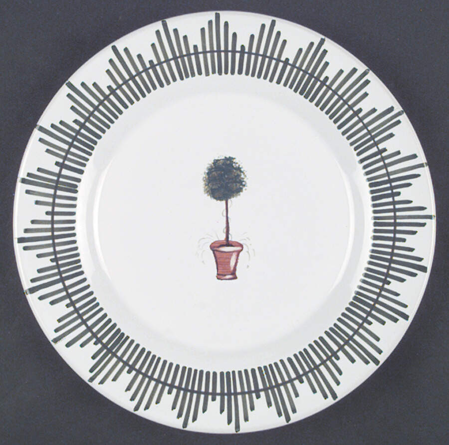 Giardino Salad Plate by Deruta (Italy)-1
