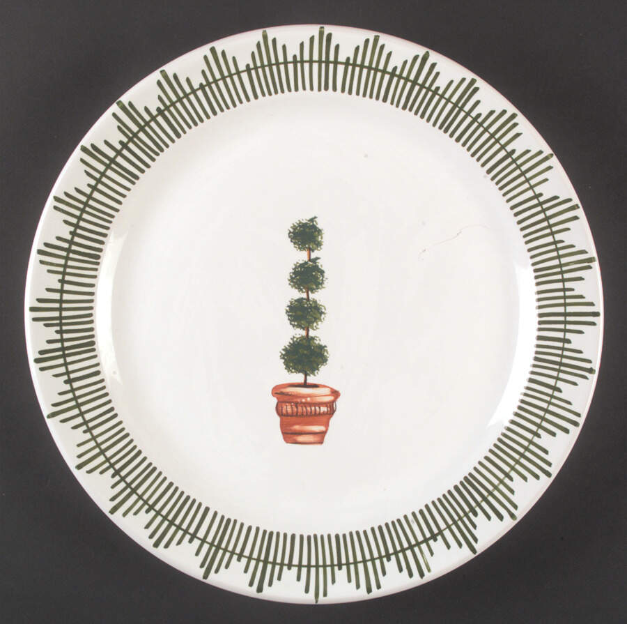 Giardino Service Plate (Charger/Platter) by Deruta (Italy)-1