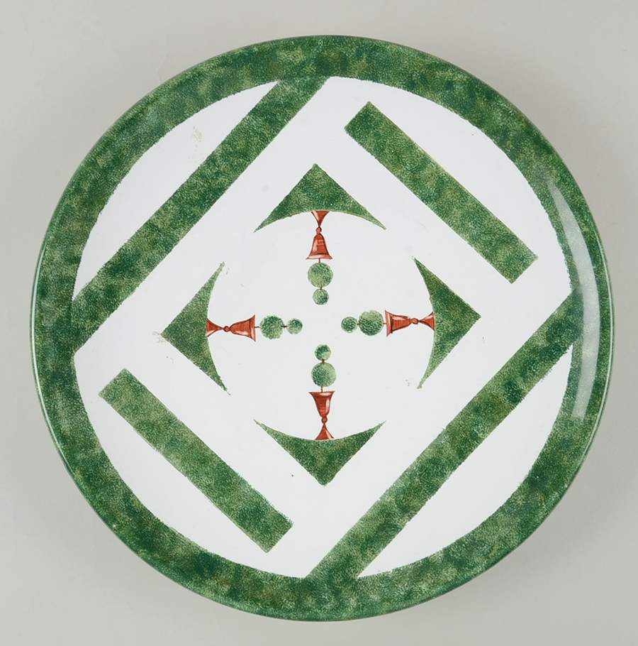 Giardino 12" Round Platter by Deruta (Italy)-1