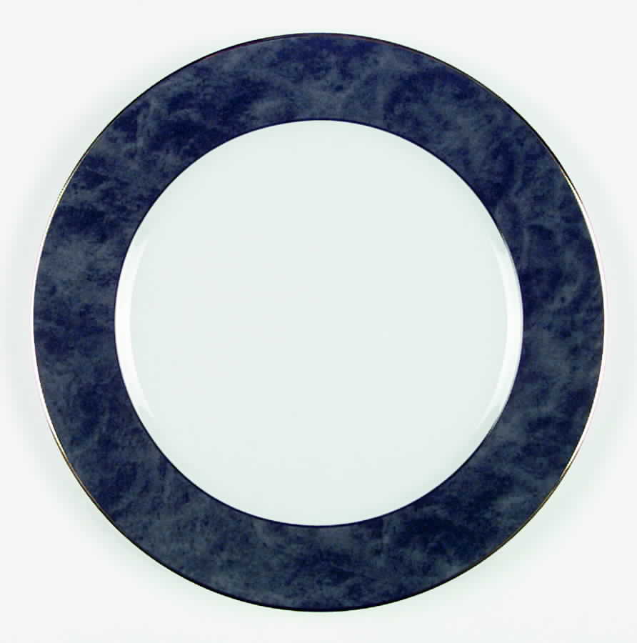 Indienne Gris Service Plate (Charger) by Philippe Deshoulieres-1