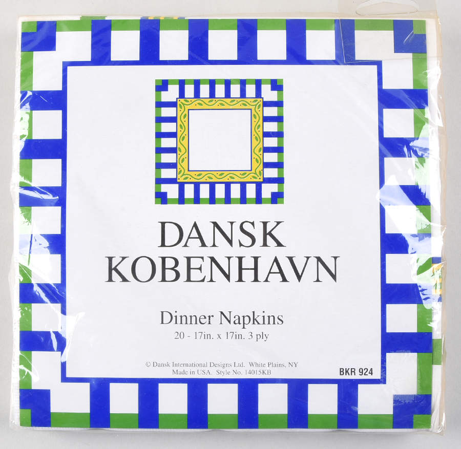 Kobenhavn Unopened Package of Napkins by Dansk-1