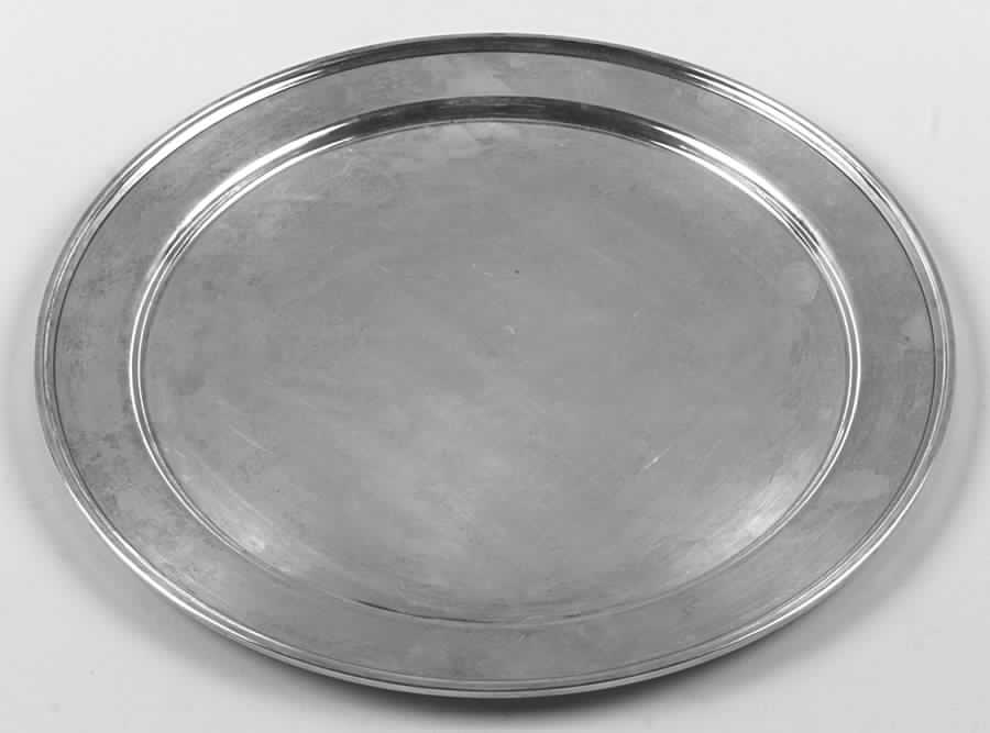 Sterling Hollowware 14" Round Tray by Durgin-1
