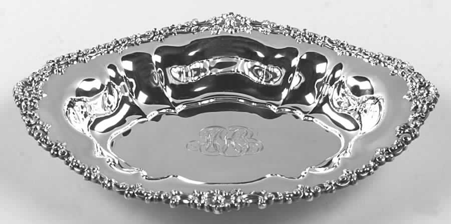 Sterling Hollowware Medium Oval Sterling Vegetable Bowl by Durgin-1
