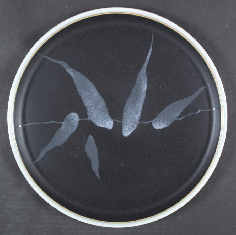 Spirit Blue 13" Chop Plate (Round Platter) by Denby-Langley-1