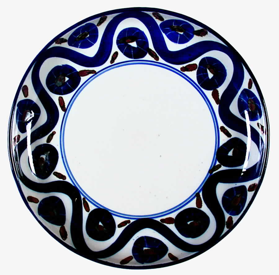 DAN54 Chip Bowl/Plate for Chip & Dip Set by Dansk-1