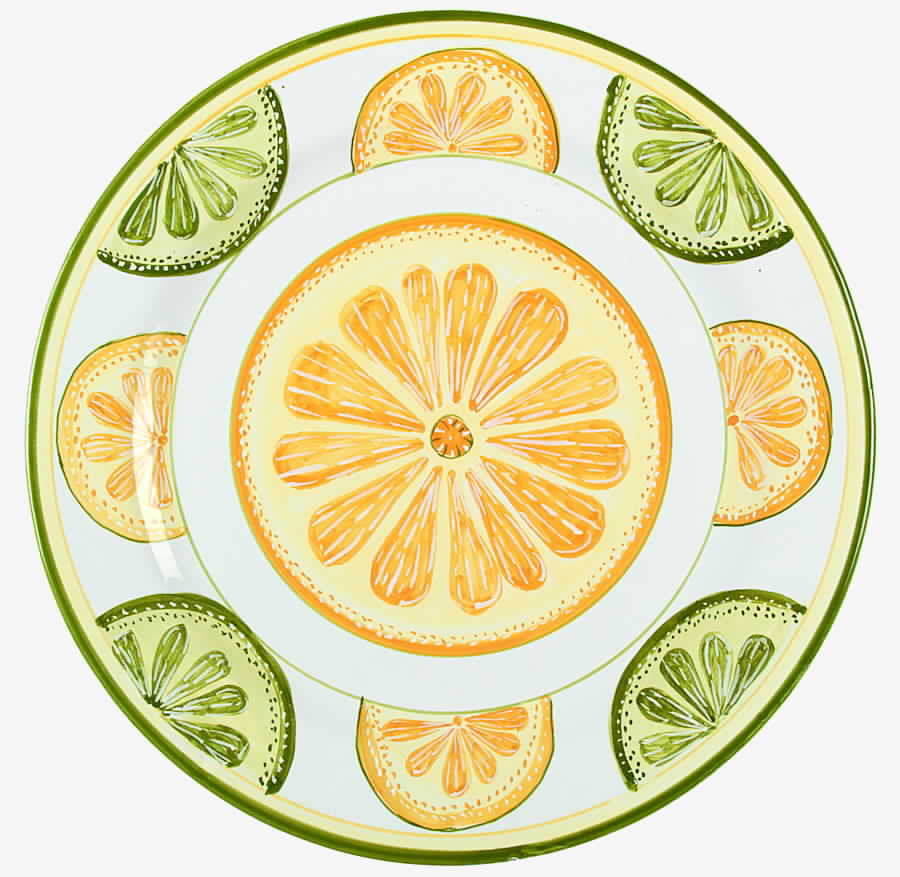 DER24 12" Chop Plate (Round Platter) by Deruta (Italy)-1