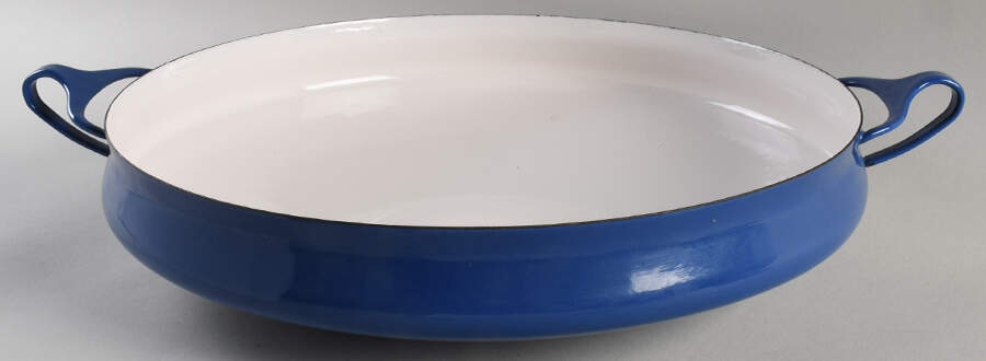 Kobenstyle Blue 13" Metal Buffet Server by Dansk-1