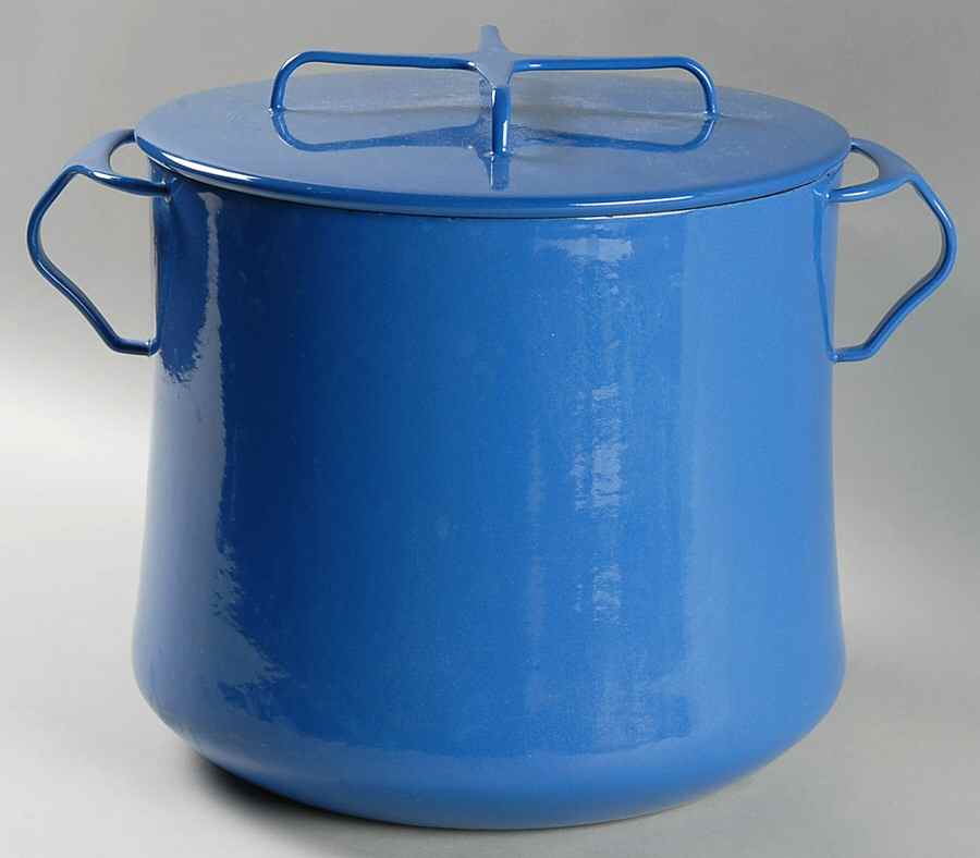 Kobenstyle Blue 8 Quart Metal Stockpot & Metal Lid by Dansk-1