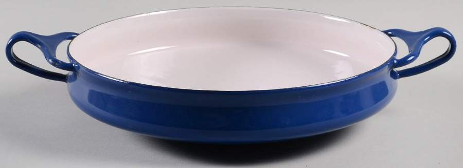 Kobenstyle Blue 10" Metal Buffet Server by Dansk-1