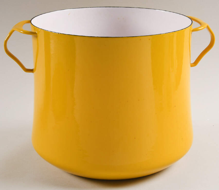 Kobenstyle Yellow (Sungold) 8 Quart Metal Stockpot No Lid by Dansk-1