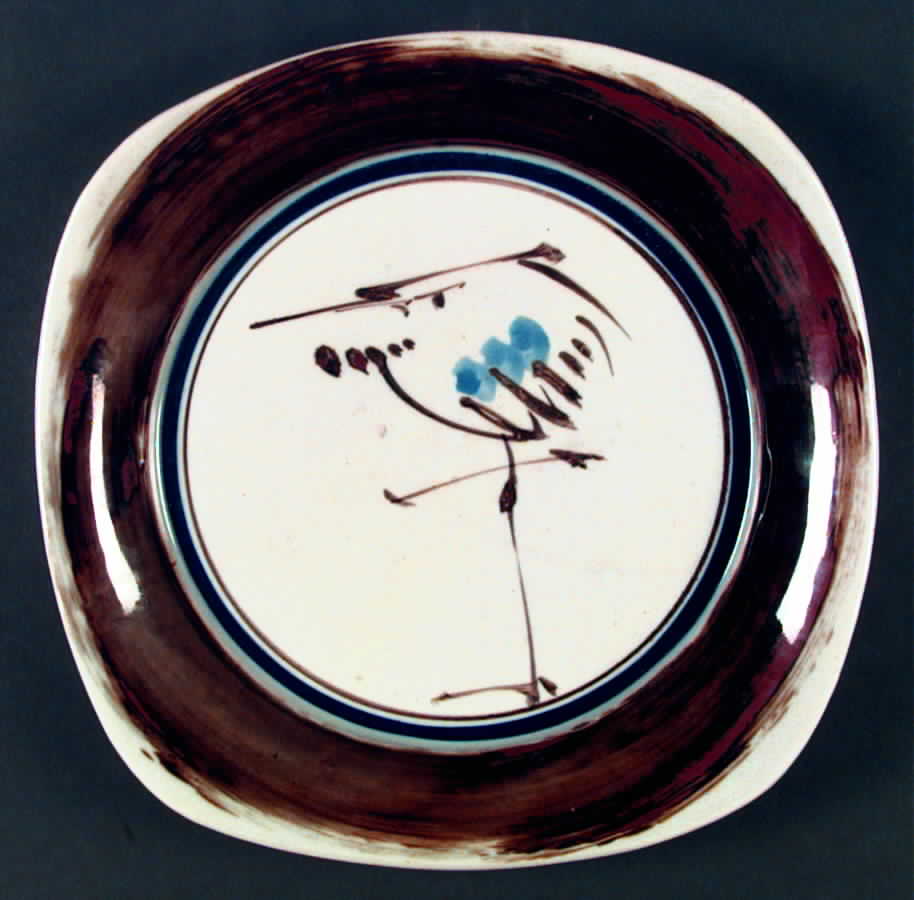 DAN55 Deep Round Platter by Dansk-1