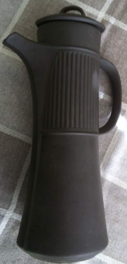 Flamestone Black Coffee Pot & Lid by Dansk-1