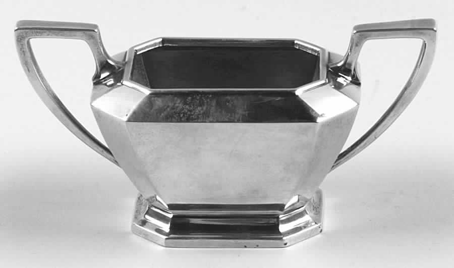 Fairfax (Sterling, Hollowware) Mini Open Sugar Bowl by Durgin-1