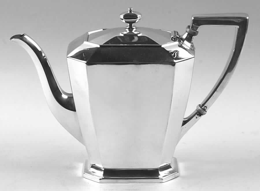 Fairfax (Sterling, Hollowware) Coffee Pot by Durgin-1