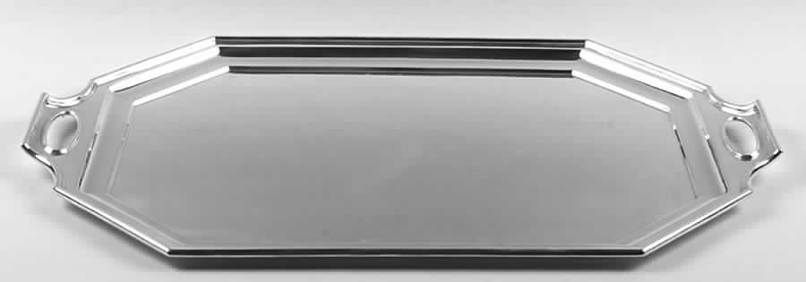 Fairfax (Sterling, Hollowware) Large Waiter Tray by Durgin-1