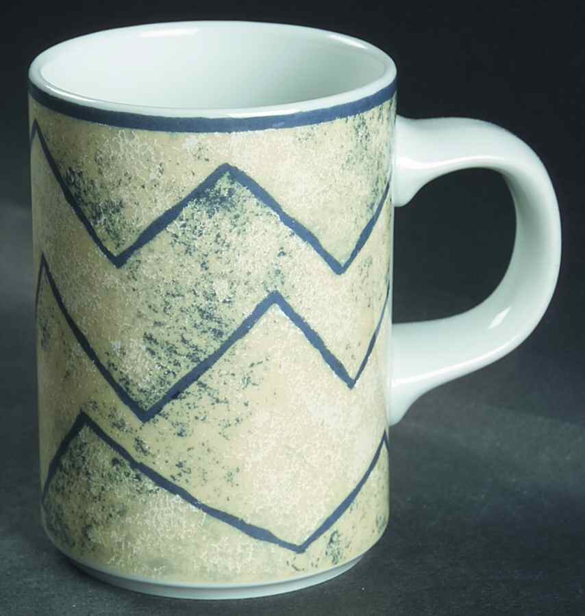 Travatine Blue Mug by Dansk-1