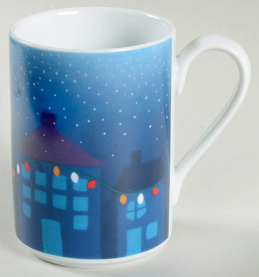 Village Lights Mug by Dansk-1