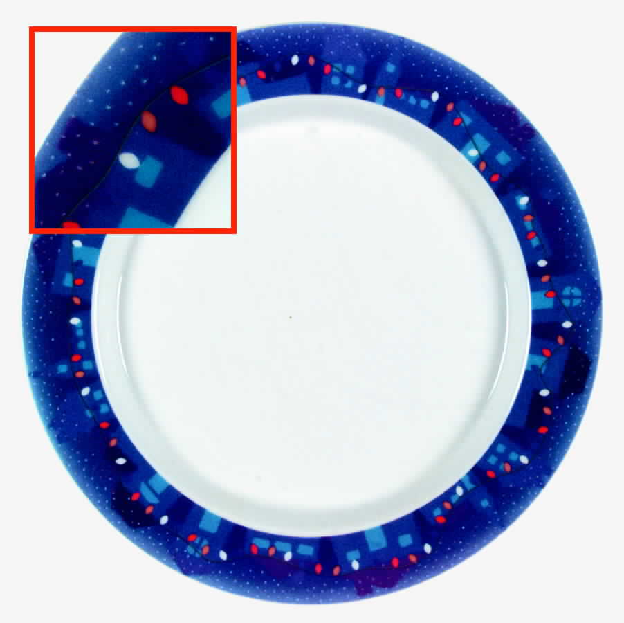 Village Lights Dinner Plate by Dansk-1
