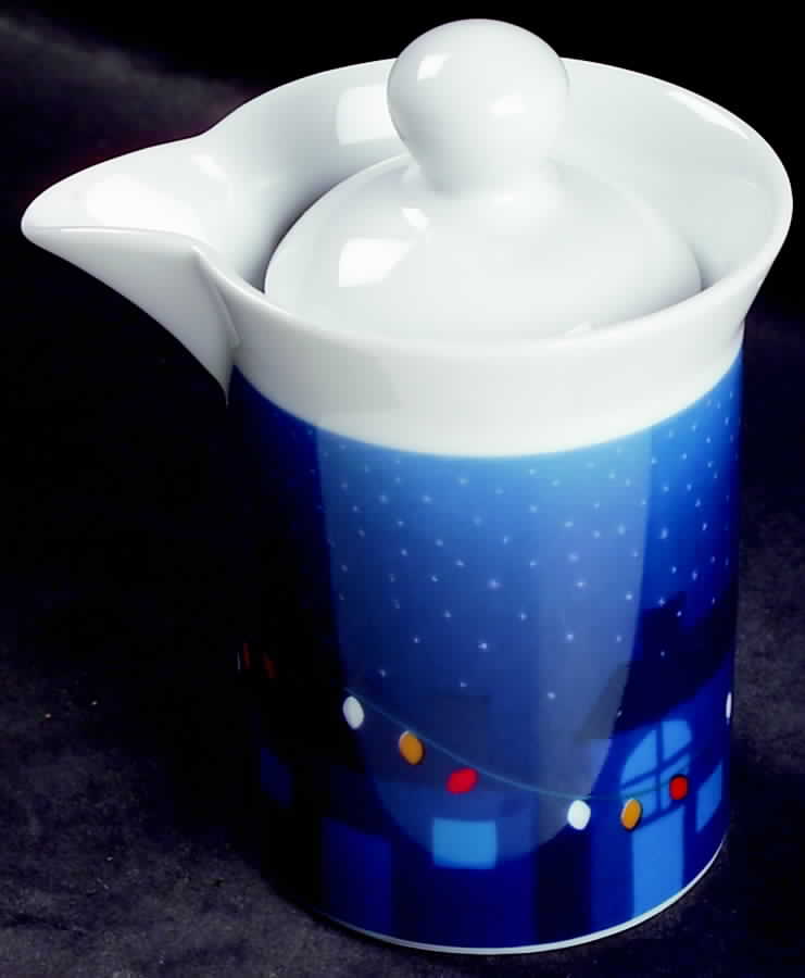 Village Lights Creamer & Lid by Dansk-1