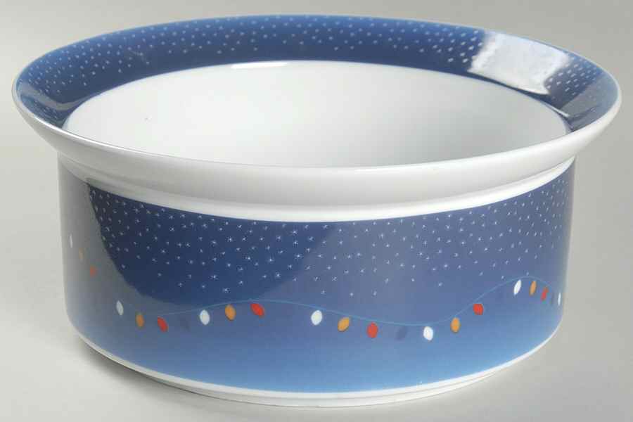 Village Lights 7" Round Vegetable Bowl by Dansk-1