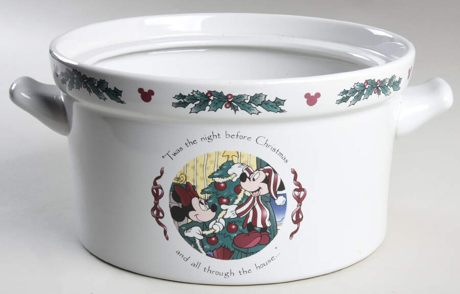 Twas The Night Before Christmas Tureen No Lid by Disney-1