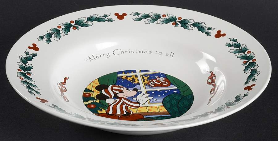 Twas The Night Before Christmas Large Rim Soup Bowl by Disney-1