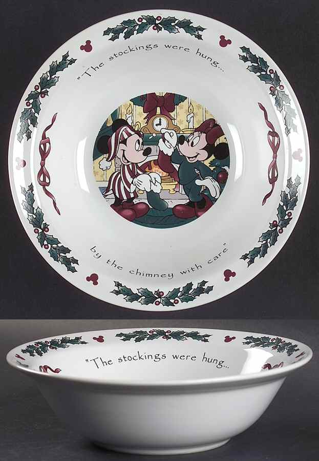 Twas The Night Before Christmas Rim Cereal Bowl by Disney-1