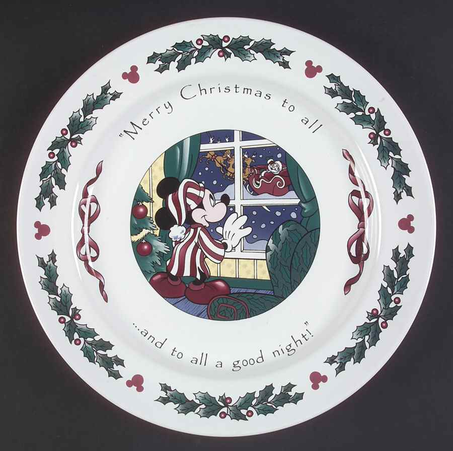 Twas The Night Before Christmas 12" Chop Plate (Round Platter) by Disney-1