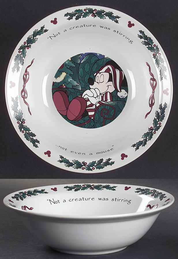 Twas The Night Before Christmas Rim Cereal Bowl by Disney-1