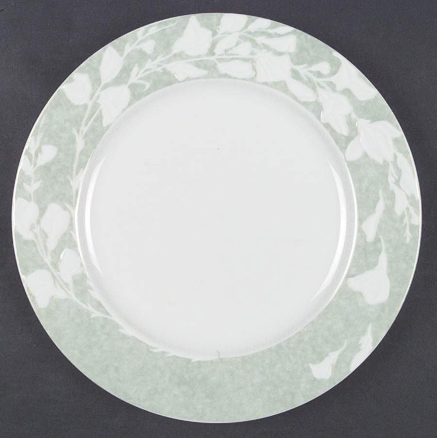 Promenade Green Dinner Plate by Philippe Deshoulieres-1