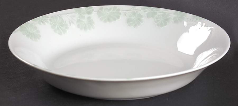 Promenade Green Soup/Cereal Bowl by Philippe Deshoulieres-1