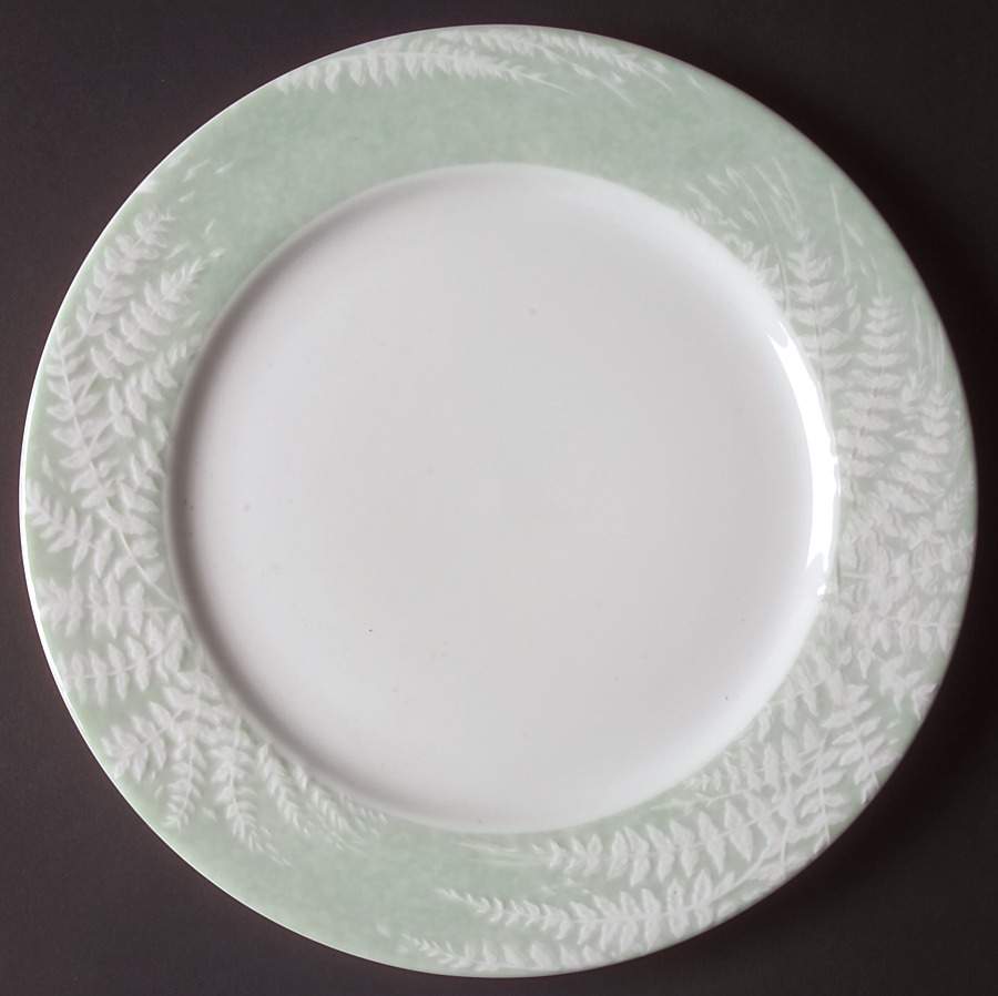 Promenade Green Service Plate (Charger) by Philippe Deshoulieres-1