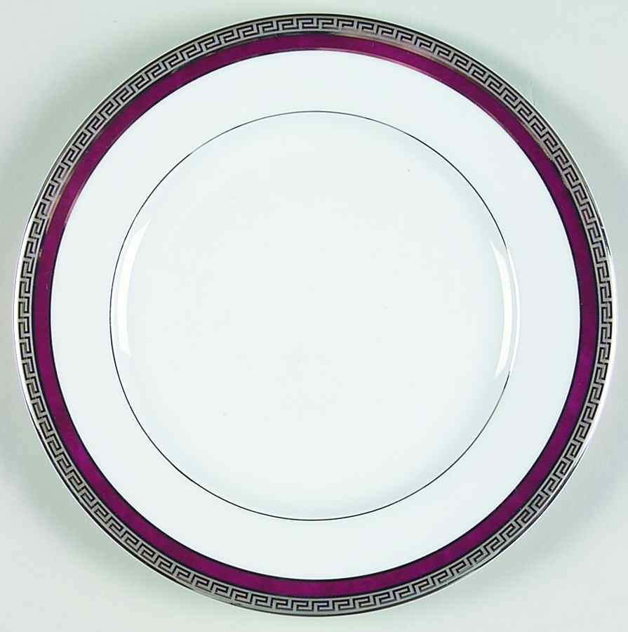 Athos Red Dessert/Pie Plate by Philippe Deshoulieres-1