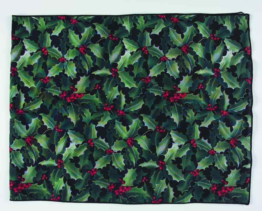Holly 14" X 37" Cloth Table Runner by Dunoon-1