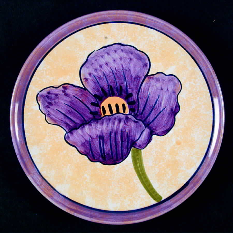 Zagara Salad Plate by Deruta (Italy)-1