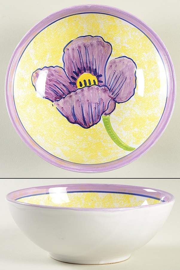 Zagara Coupe Cereal Bowl by Deruta (Italy)-1