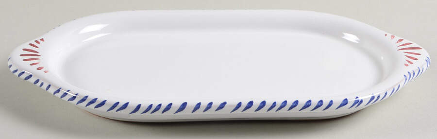 Blue Rooster 1/4 Lb Butter No Lid by Deruta (Italy)-1