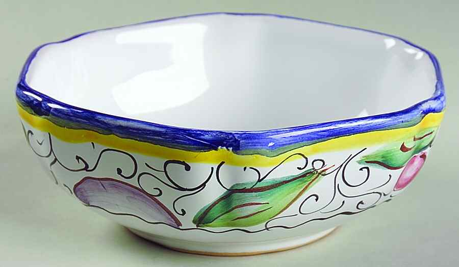 Macedonia Coupe Cereal Bowl by Deruta (Italy)-1