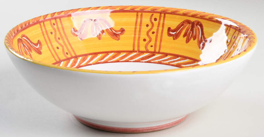 Cordone 8" Soup/Pasta Bowl by Deruta (Italy)-1