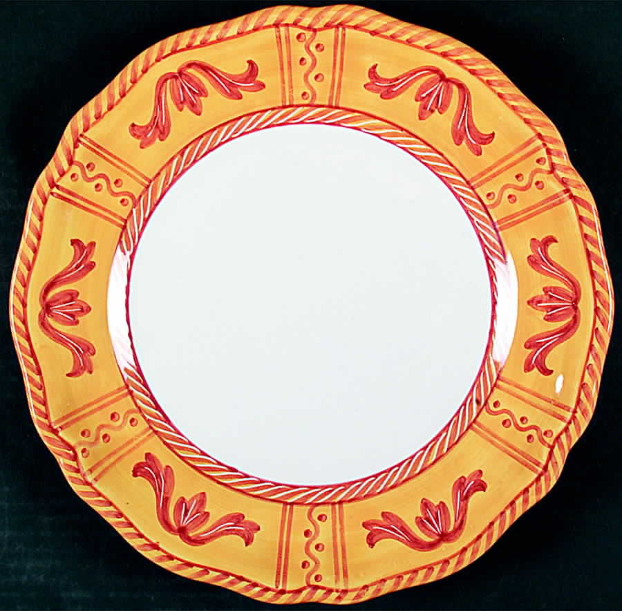 Cordone Dinner Plate by Deruta (Italy)-1