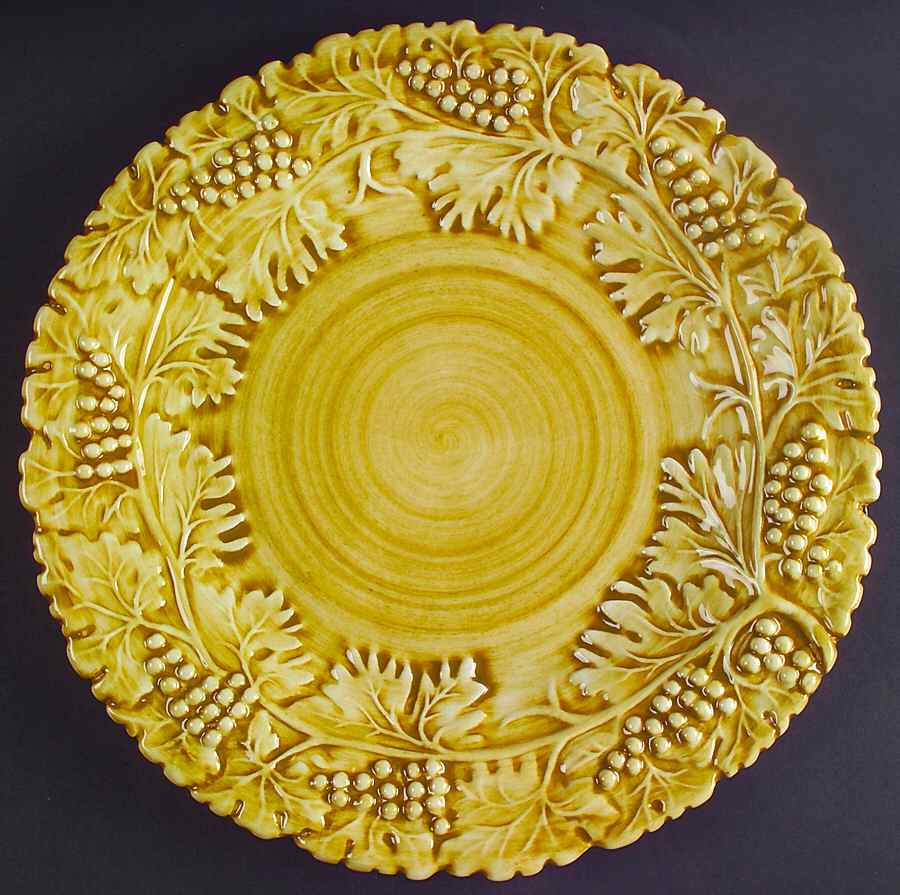 Perigrappa Dinner Plate by Deruta (Italy)-1