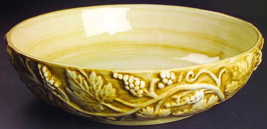 Perigrappa 13" Pasta Serving Bowl by Deruta (Italy)-1
