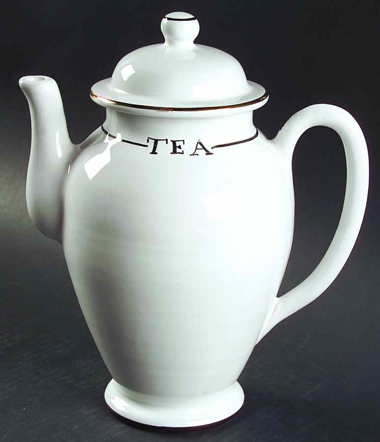 Posata Coffee Pot & Lid by Deruta (Italy)-1
