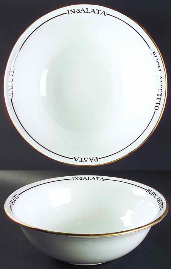 Posata 13" Pasta Serving Bowl by Deruta (Italy)-1