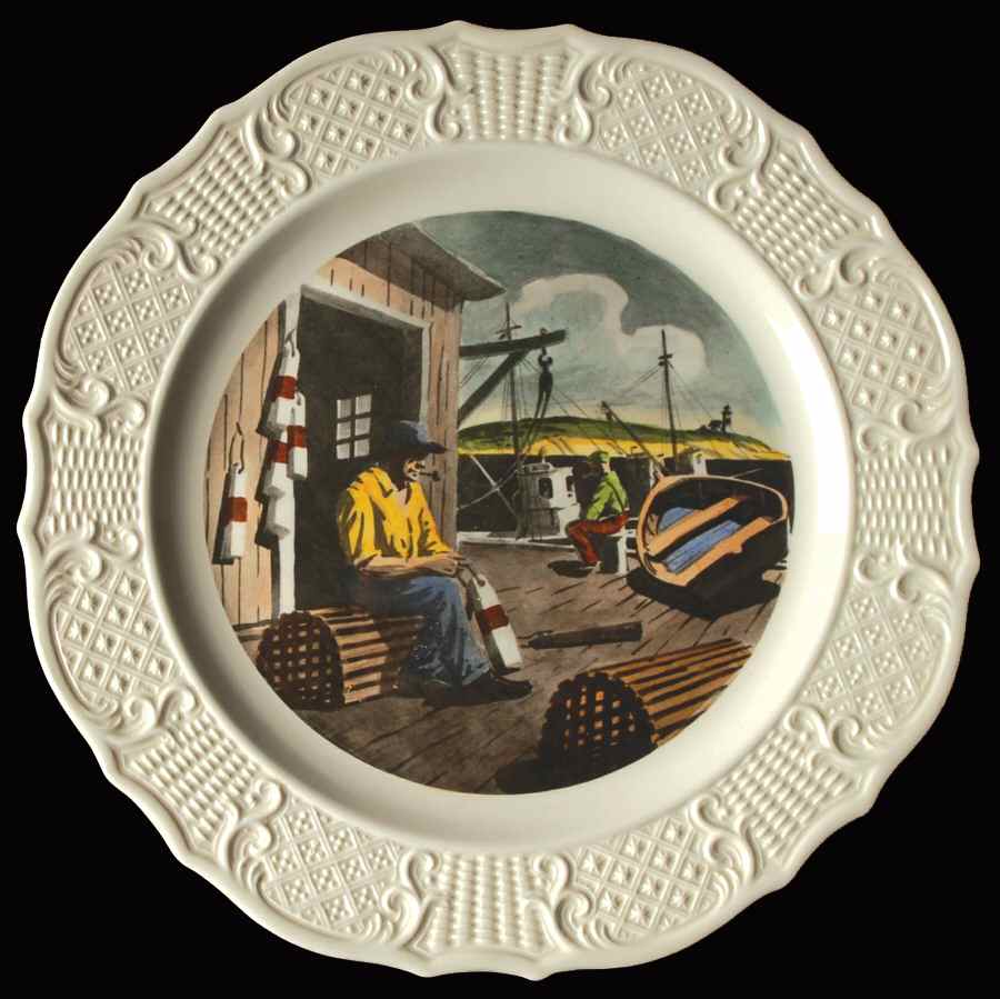 New England Dinner Plate by Delano Studios-1