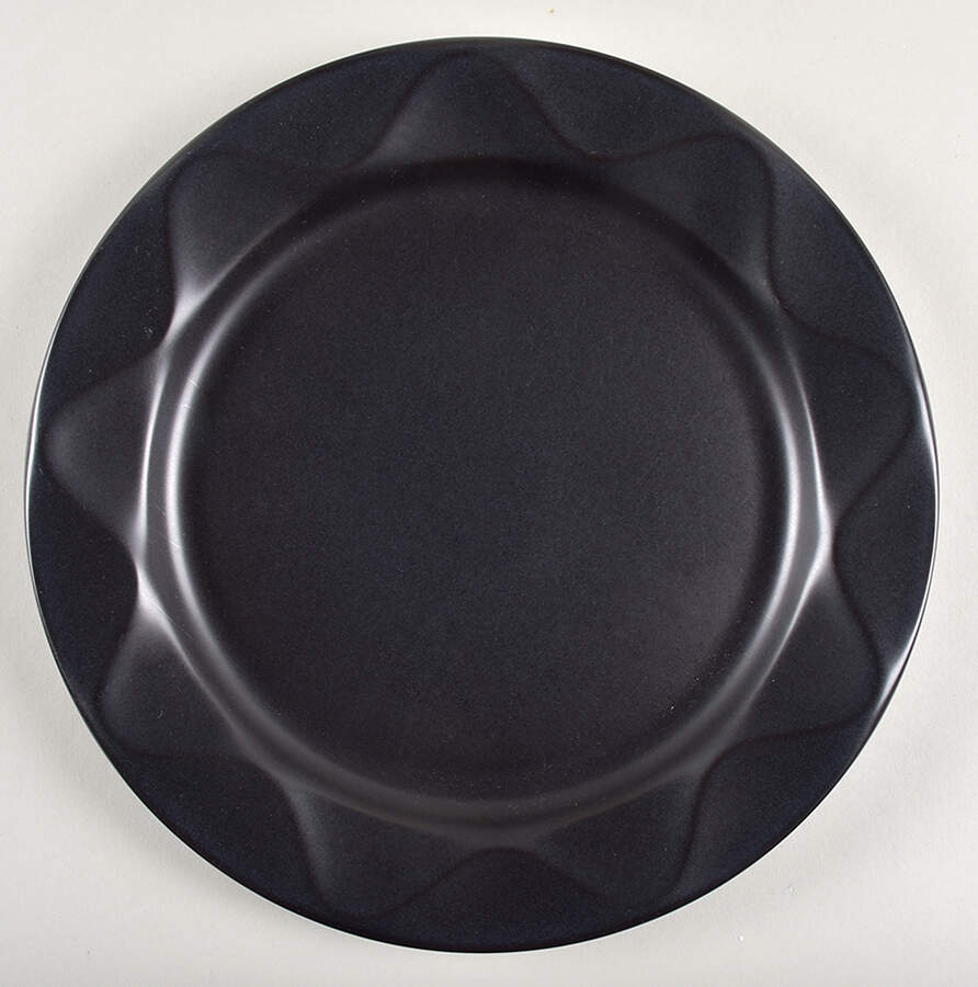 Origami Onyx Dinner Plate by Dansk-1