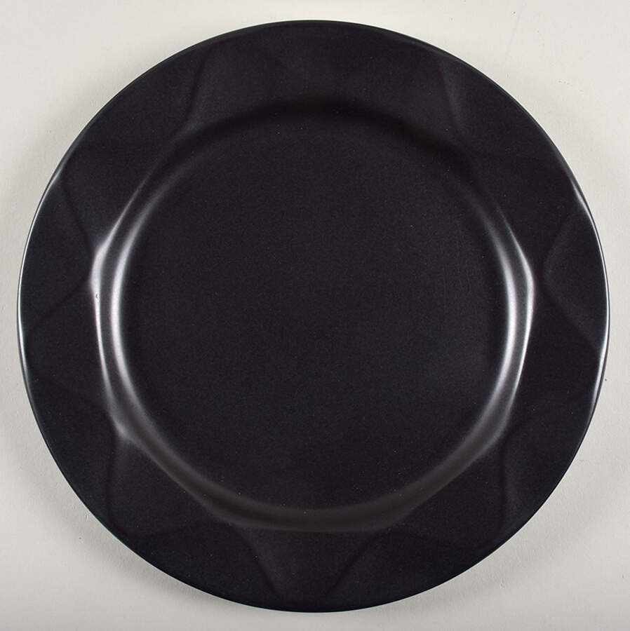 Origami Onyx Salad Plate by Dansk-1