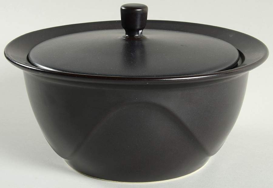 Origami Onyx 2 Qt Round Covered Casserole by Dansk-1